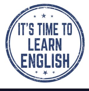 وقت یادگیری زبان انگلیسی است